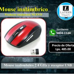Mouse óptico inalámbrico