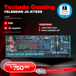 Set de teclado Gaming YELANDAR JX-KT555 en español