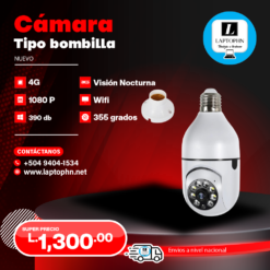 Cámara inalámbrica tipo bombilla WiFi